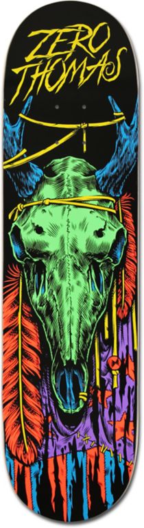 Zero Jamie Thomas Blacklight 8.12 Skateboard Deck