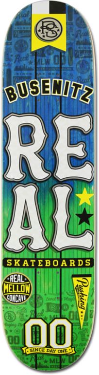 Real Mellow Busenitz 8.06 Skateboard Deck