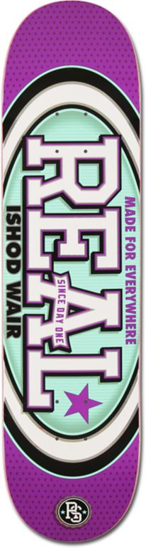 Real Ishod Ware Champion Oval R1 Construction 8.0 Skateboard Deck