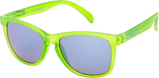 Happy Hour Greens Clear Lime Sunglasses