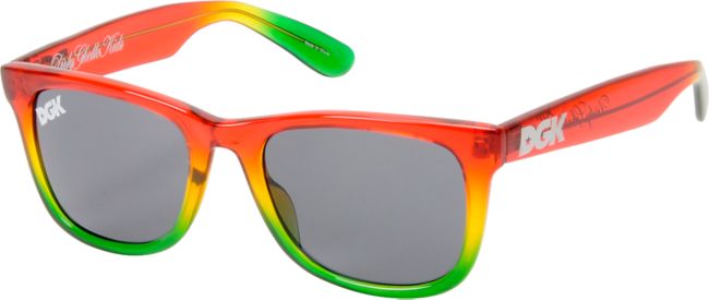 DGK Classic Clear Rasta Sunglasses