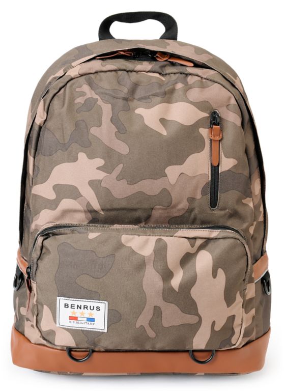 Benrus Infantry Woodland Camo Backpack