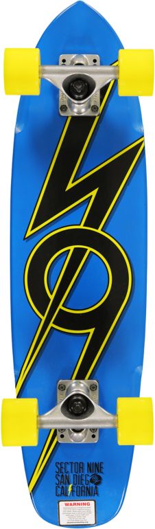 Sector 9 The 83 Blue 28 Cruiser Complete
