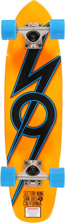Sector 9 The 83 Orange 28 Cruiser Complete