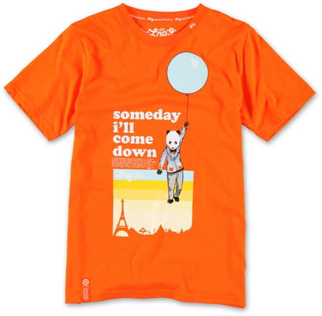LRG Boys Cloud 47 Orange Tee Shirt
