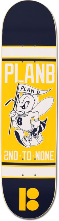 Plan B Bee Logo Mini 7.5 Skateboard Deck