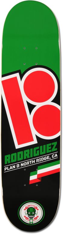 Plan B P-Rod Flags 8.1 Skateboard Deck