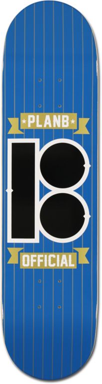 Plan B Official Team 8.0 Skateboard Deck