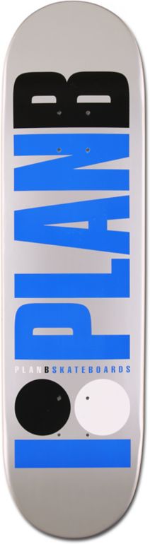 Plan B OG Gray 8.25 Skateboard Deck