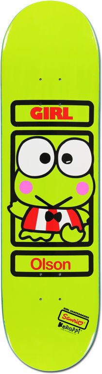 Girl x Sanrio Alex Olson Hello Kitty 8.38 Skateboard Deck