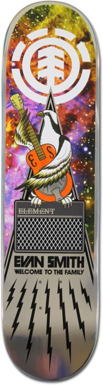 Element Evan Smith Amp 8.0 Featherlight Skateboard Deck