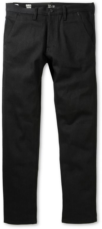 Crooks & Castles Ruler Core Raw Black Regular Fit Jeans