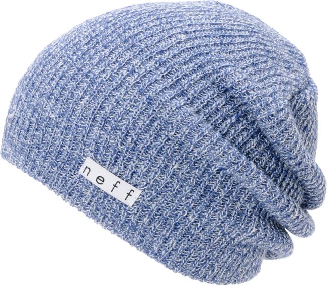 Neff Daily Heather Blue & White Beanie