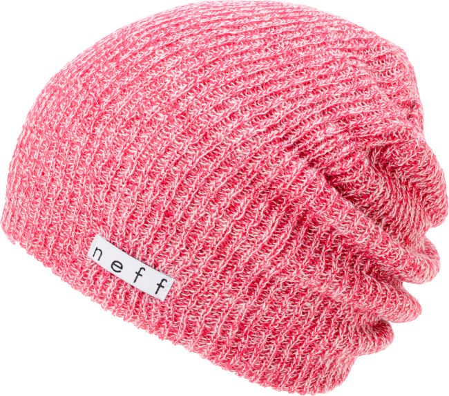 Neff Daily Heather Pink & White Beanie