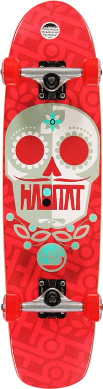 Habitat Sugar Skull Small 31.0 Cruiser Complete Skateboard