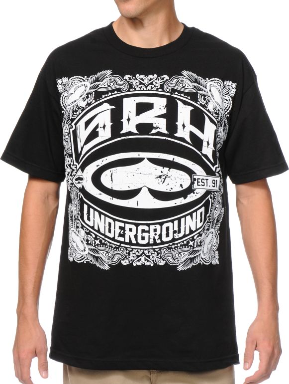 SRH Deserted Black Tee Shirt