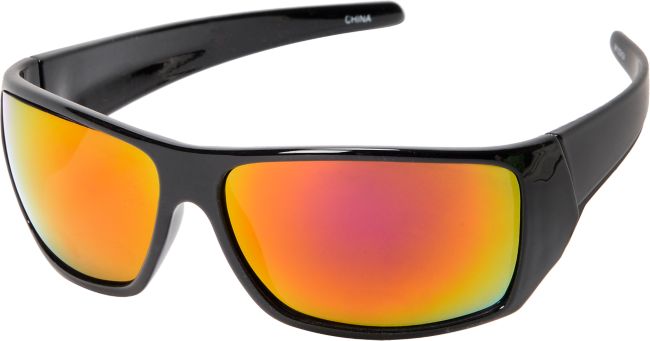 Jack Martin Argotron Matte Black & Red Sunglasses