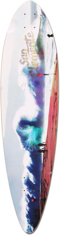 San Clemente Shore Pound Big Wave 38.0 Longboard Deck