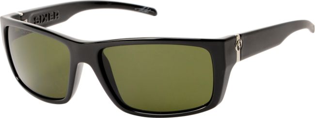 Electric Sixer Gloss Black & Grey Sunglasses