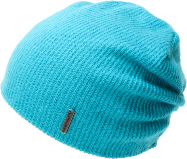 Spacecraft Quinn Teal Slouch Beanie
