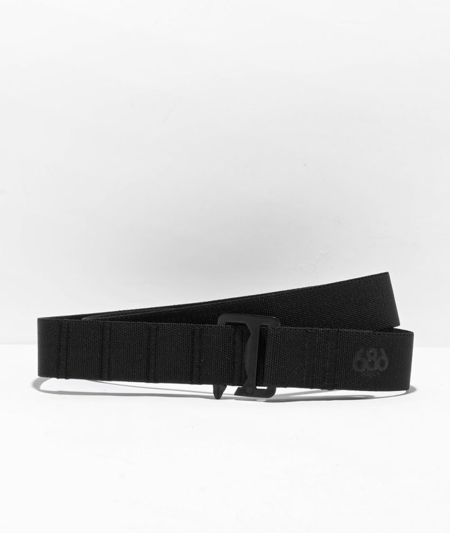 686 Hook Tool Black Stretch Web Belt - 686