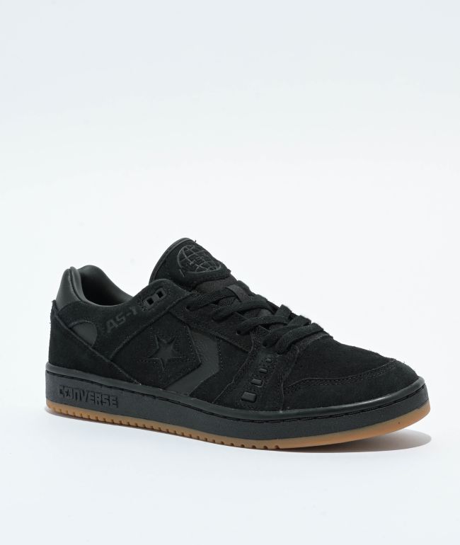 Converse AS-1 Pro Black & Gum Skate Shoes - Converse