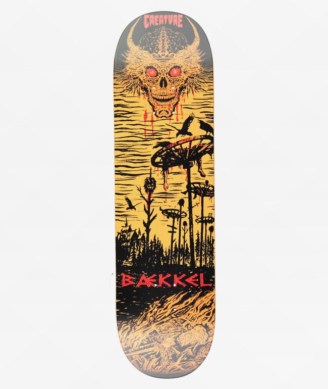 Creature Baekkel Wasteland 8.6" Skateboard Deck - Creature