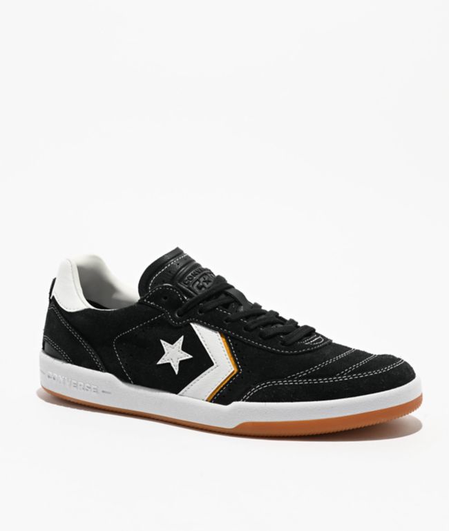 Converse Louie Lopez Pro 2 Suede Black & White Skate Shoes - Converse