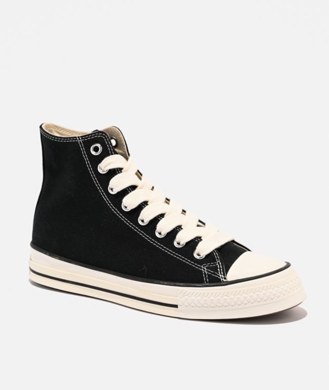 Converse Chuck Taylor All Star Throwback Black High Top Shoes - Converse