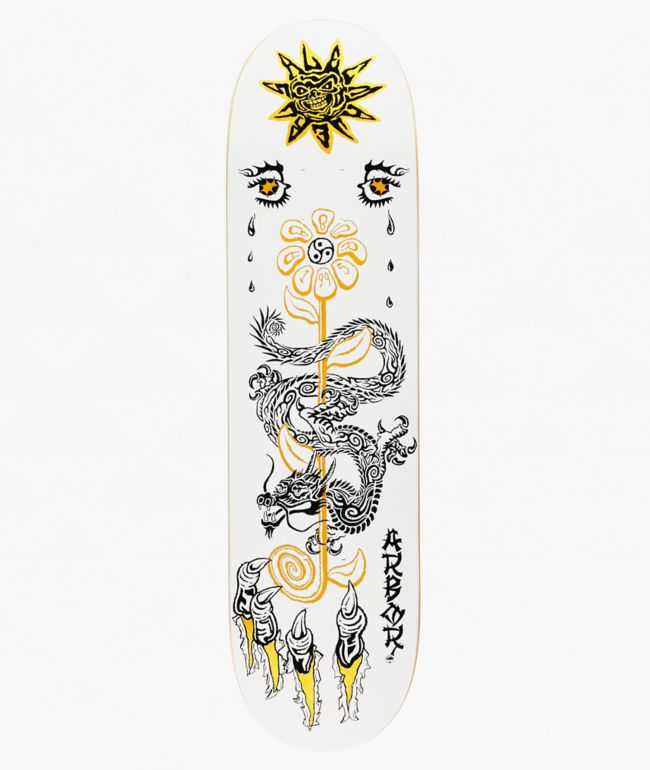 Arbor Majerus Lucky Dragon 8.25" Skateboard Deck - Arbor Collective