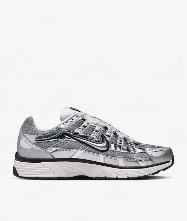 Nike P-6000 Metallic Silver Shoes - Nike