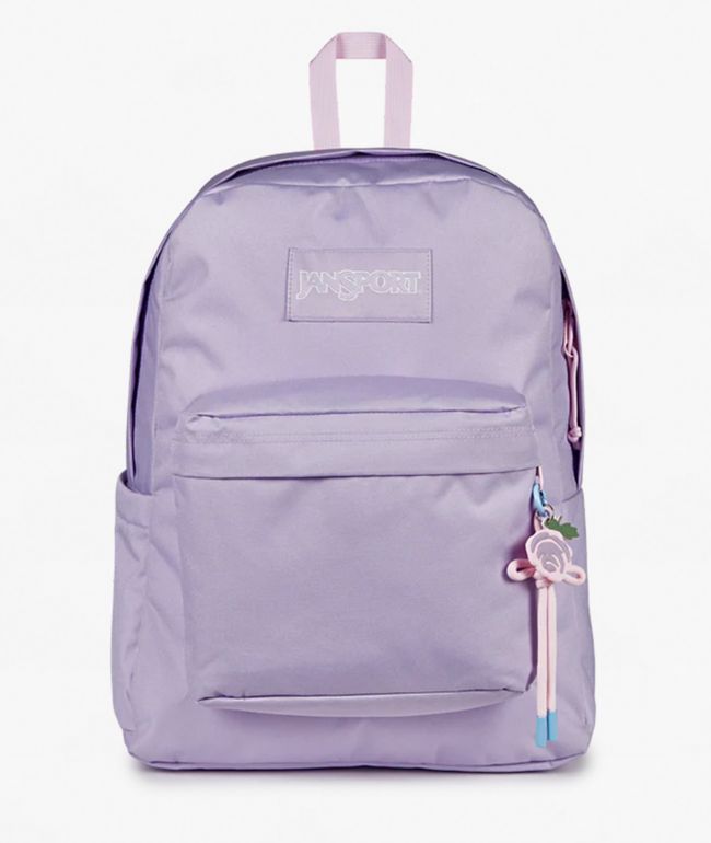 Jansport Superbreak Plus Charmed Lilac Backpack - Jansport