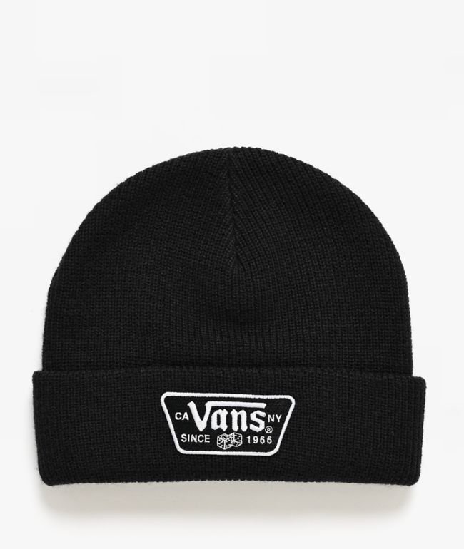 Vans Knu Patch Black Beanie - Vans