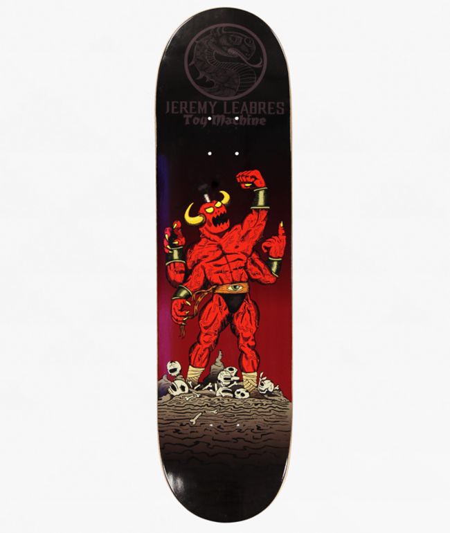 Toy Machine Leabres Death Fight 8.25" Skateboard Deck - Toy Machine