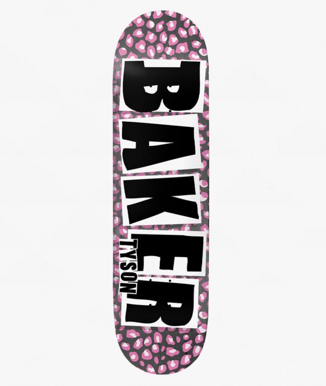 Baker Tyson Hot Cheetah 8.25" Skateboard Deck - Baker Skateboards