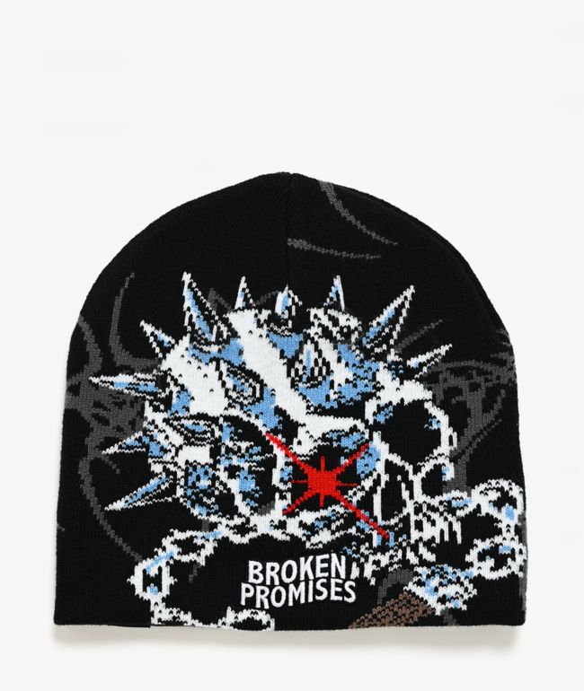 Broken Promises Bludgeon Black Skully Beanie - Broken Promises
