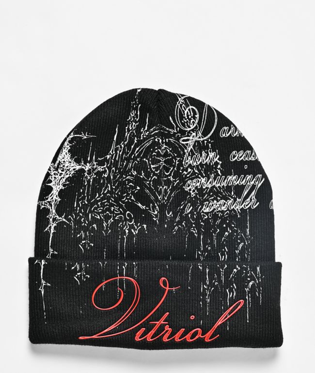 Vitriol Cathedral Black Beanie - Vitriol