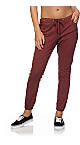 drawstring joggers in twill