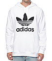 hoodie adidas putih