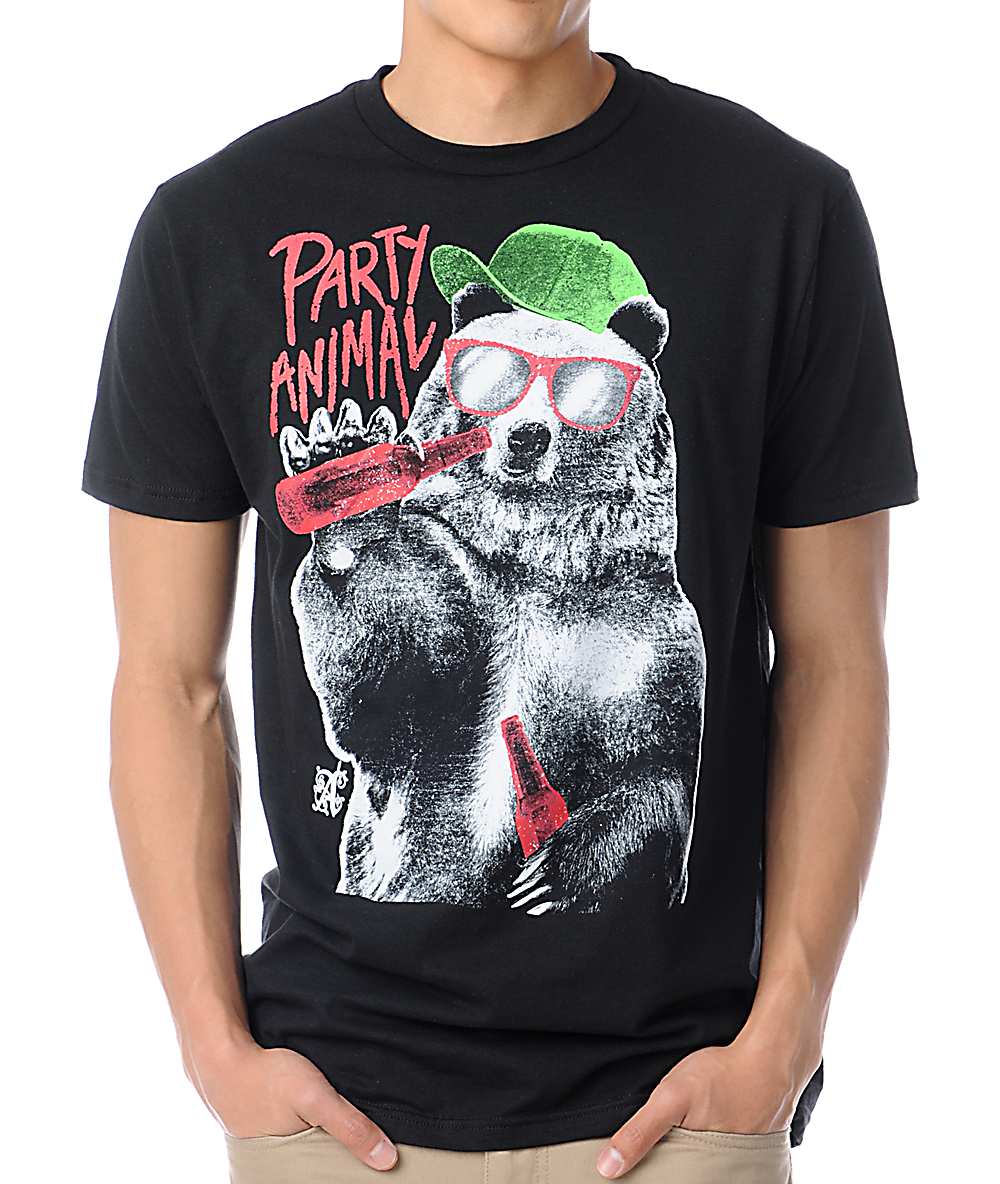 ALab Party Animal Black TShirt Zumiez