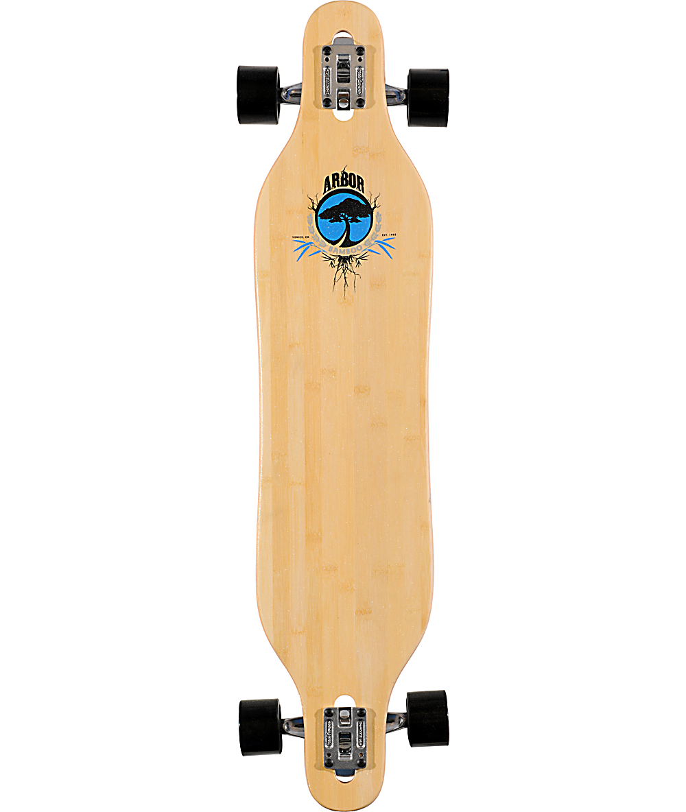 Arbor Axis 40" Bamboo Longboard Zumiez