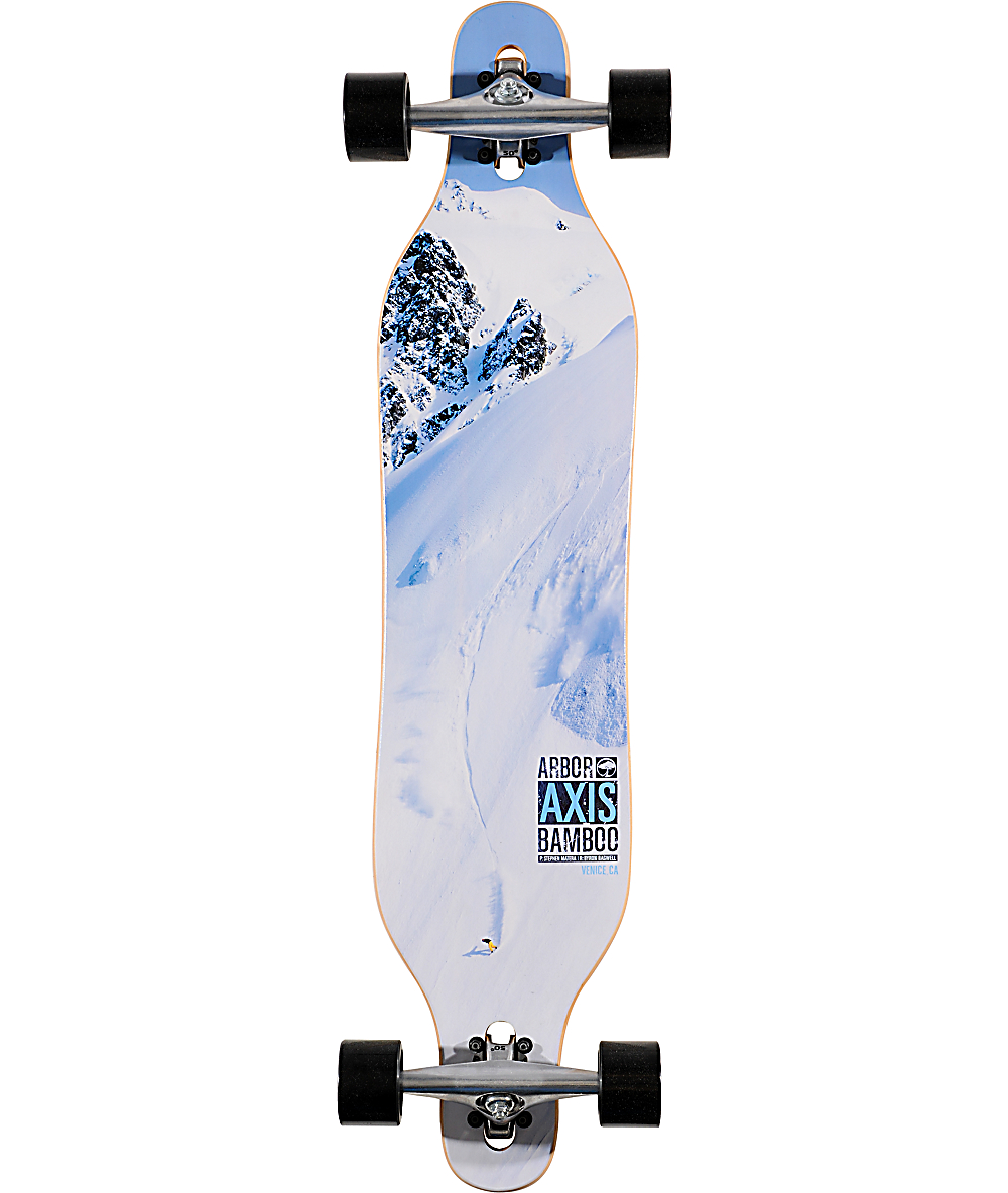Arbor Axis 40" Bamboo Longboard Zumiez
