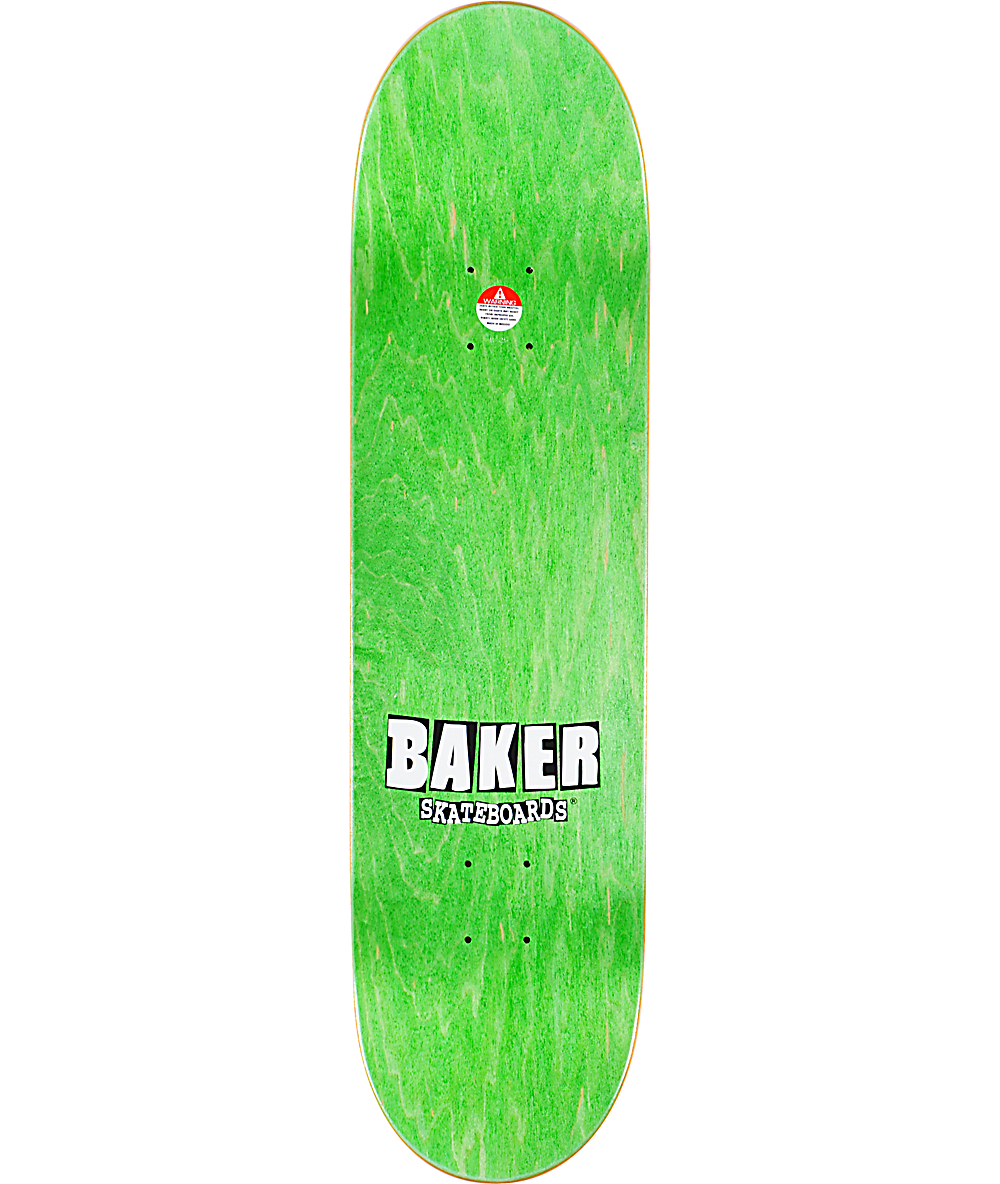 Baker Reynolds Wood Grain 8.25" Skateboard Deck Zumiez