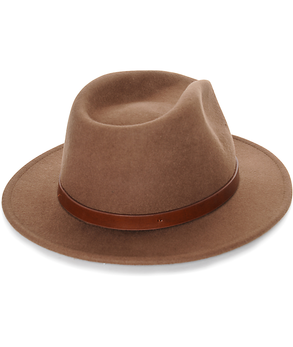 Brixton Messer Fedora Hat Zumiez