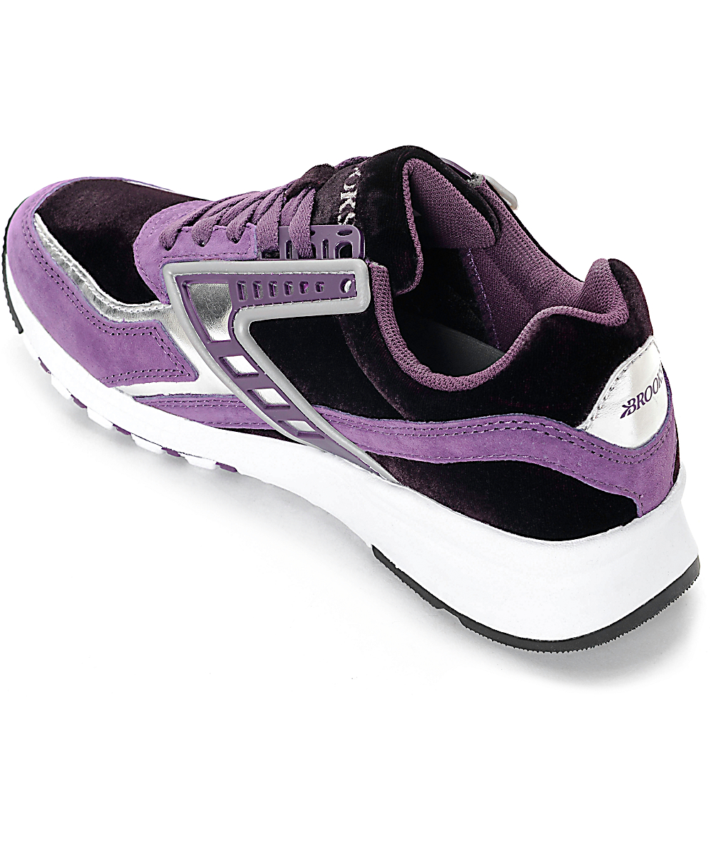 Brooks Regent Imperial Purple & Silver Chrome Shoes Zumiez Brooks Regent Imperial Purple & Silver Chrome Shoes Zumiez