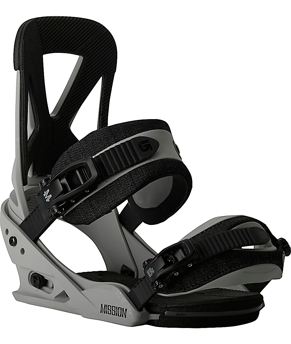 Burton Mission ReFlex Stone Snowboard Bindings Zumiez