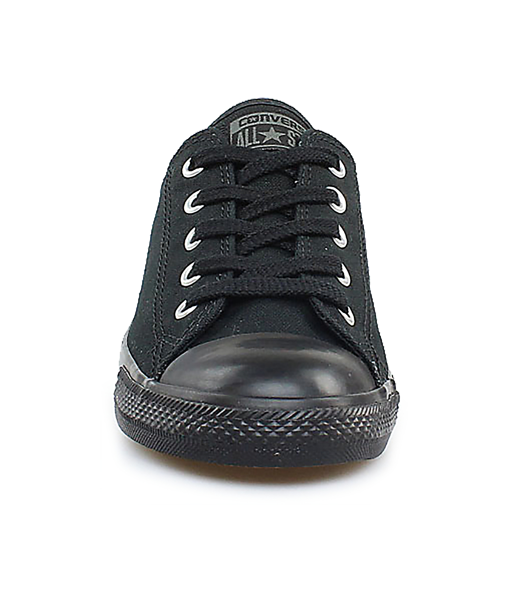 Converse Chuck Taylor All Star Dainty All Black Shoes Womens Zumiezca 8827