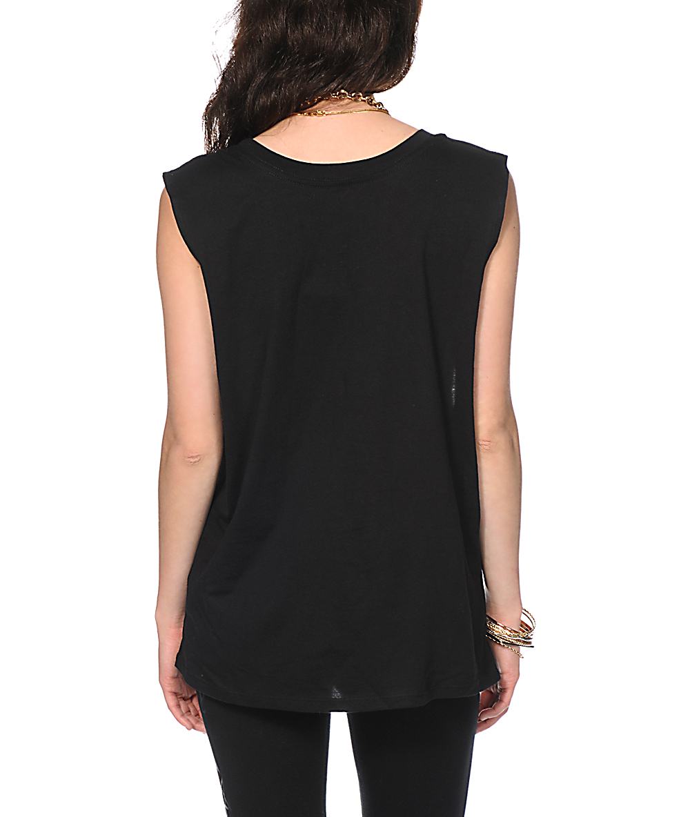 Diamond Supply Co. Brilliant Black Muscle Tank Top Zumiez