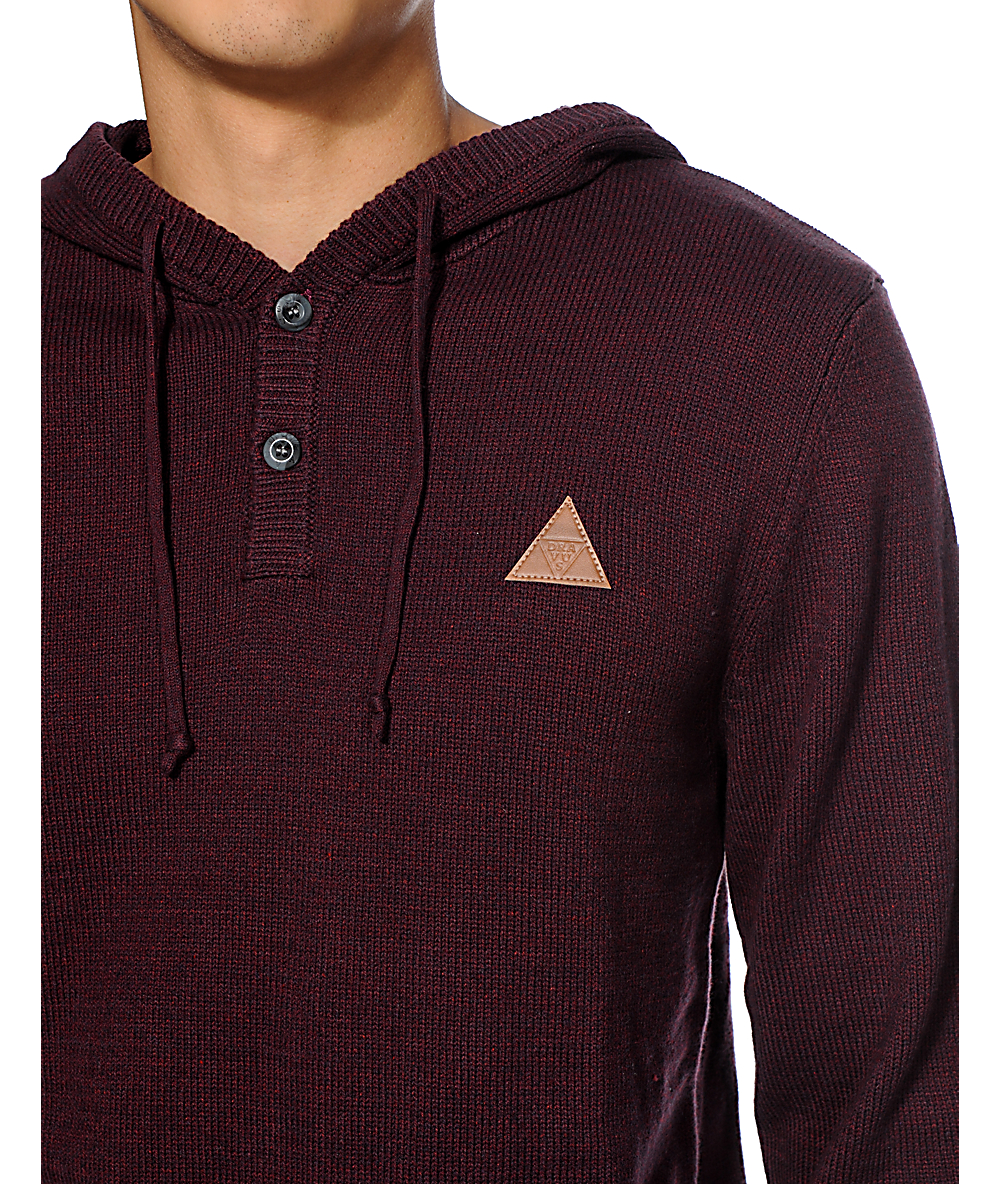 Dravus Tall Tale Henley Hooded Sweater Zumiez