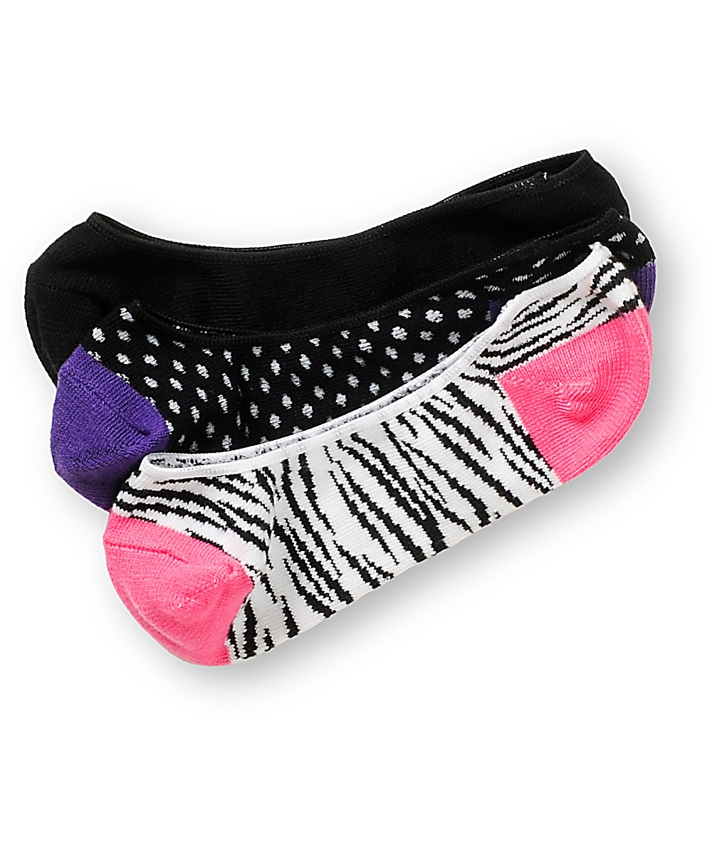 Empyre 3Pack Bombay No Show Socks Zumiez